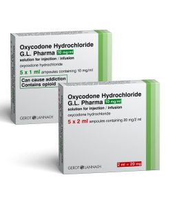 Alternative view of G.L Pharma Oxycodone XR 80mg (Percs)