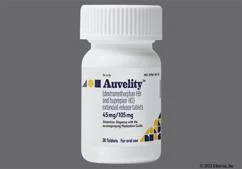 Alternative view of Auvelity, 45 - 105 MG Extended Release Tablet